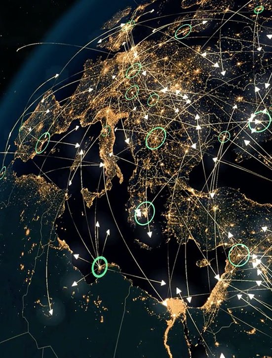 Oversized cargo loaded on flatbed truck at port, handled by expert project cargo freight forwarder for complex shipments