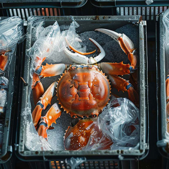 shipping importing and exporting perishable foods and seafood